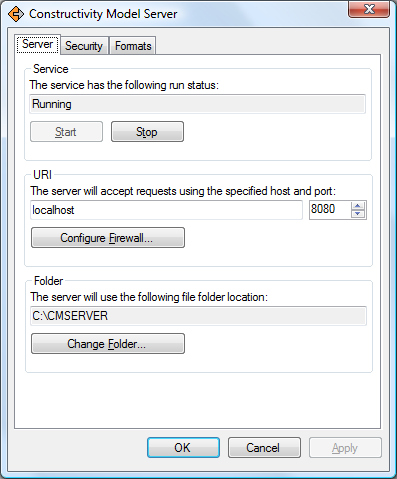 Model Server Configuration
