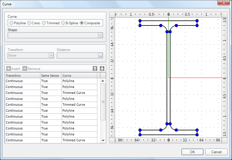 Curve Dialog