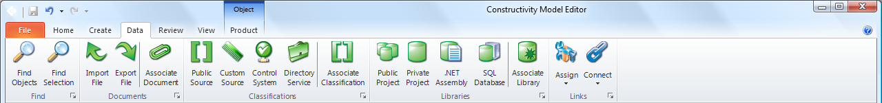 Data Ribbon
