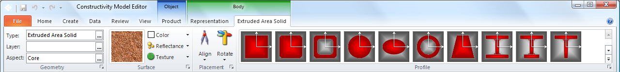 Surface Ribbon
