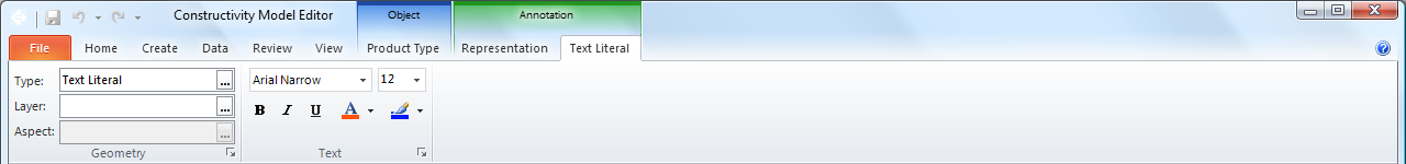 Text Ribbon