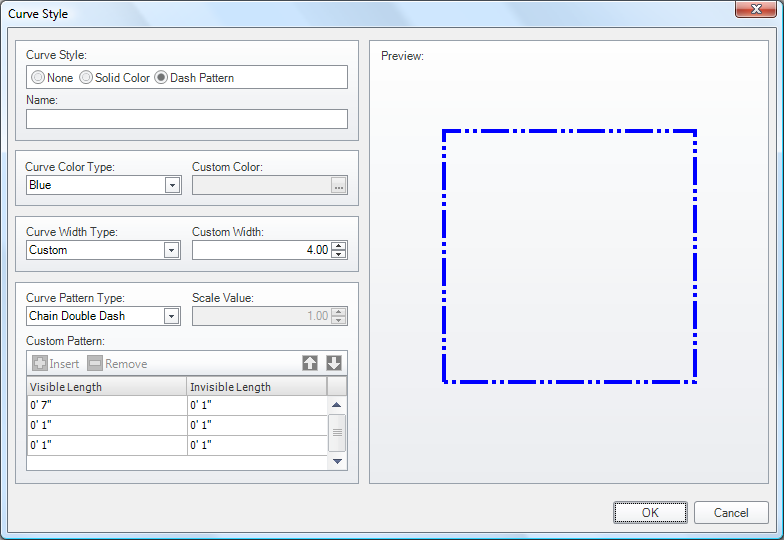 Curve Style Dialog